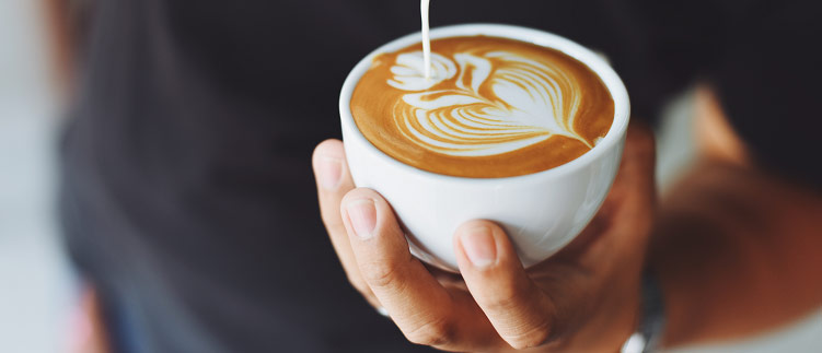 A cup of coffee