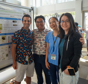 Chen Lab members with Royce Ilaga, second from left