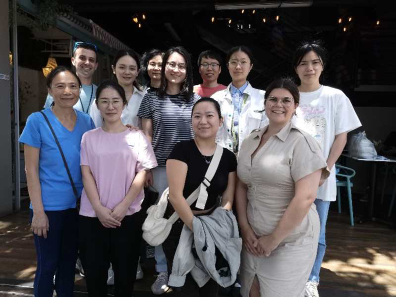 roup lunch at Chengdu Taste